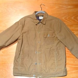 Flint &Tinder Waxed Cotton Trucker jacket